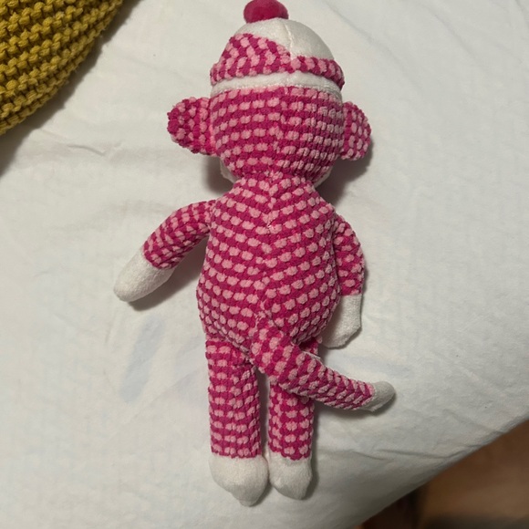 small sock monkey pink - Picture 2 of 3